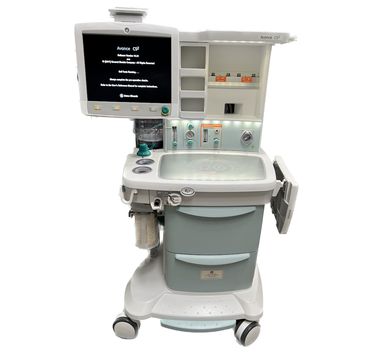 GE Avance CS2 Anaesthetic Workstation